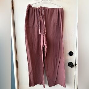 Torrid Mauve Waffle Sleep Pants